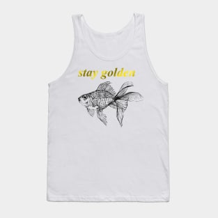 Stay golden Tank Top